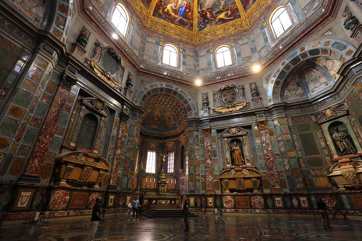 Medici Chapel (Cappelle Medicee) in Florence, Italy