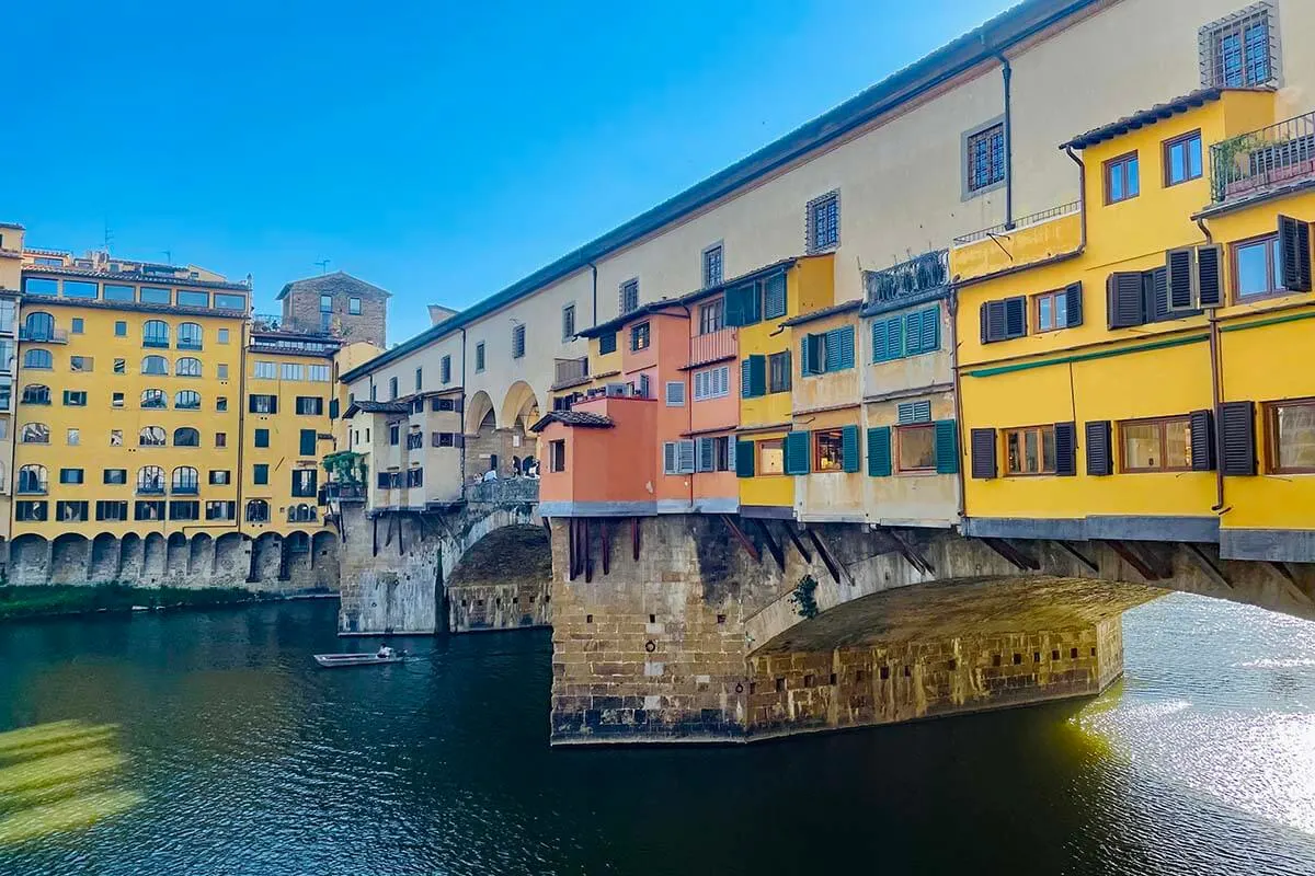 Ponte Vecchio and Vasari Corridor - Florence, Italy