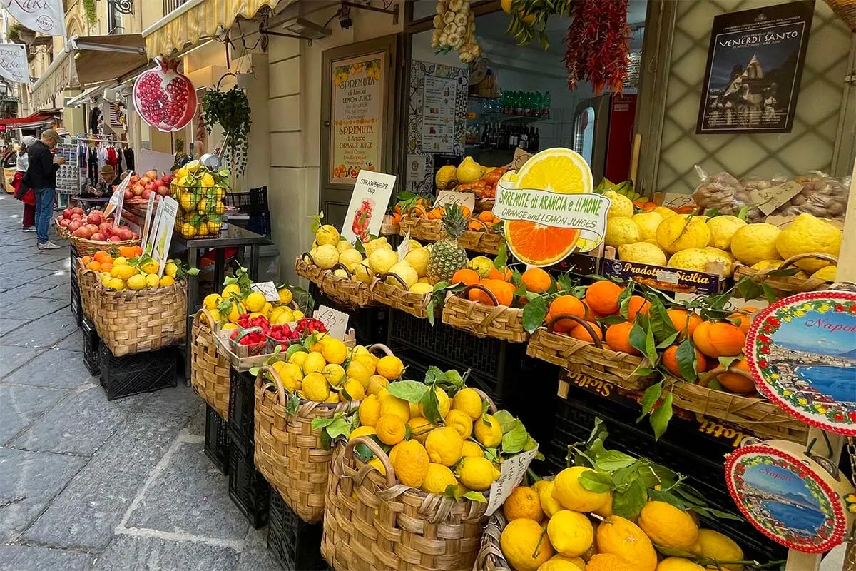 Sorrento - places to visit near Naples