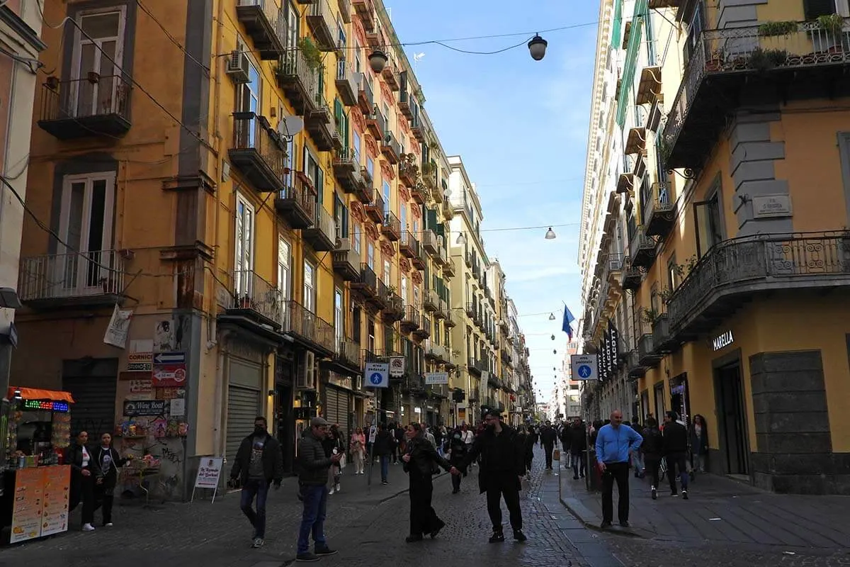 Via Toledo in Naples