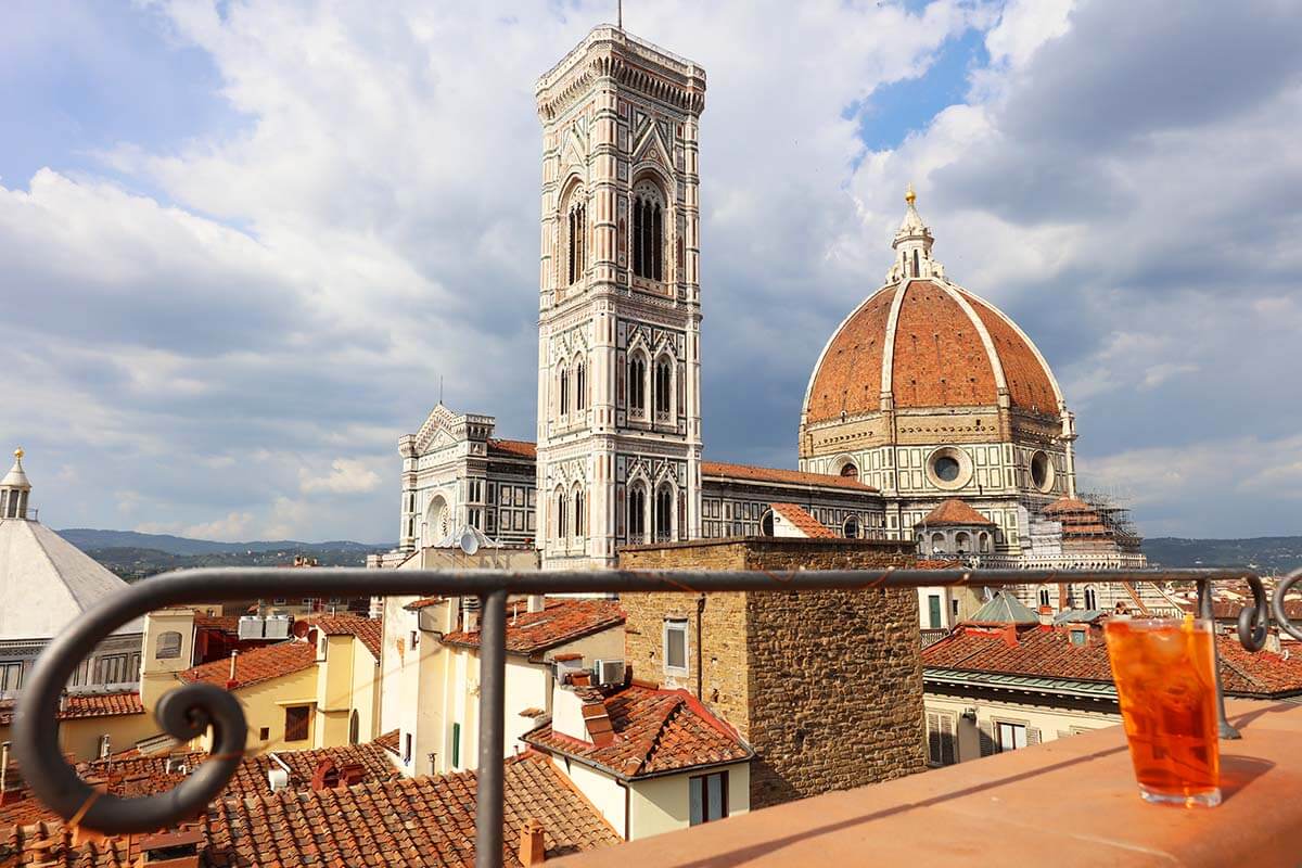 Best of Florence - rooftop view on the Duomo