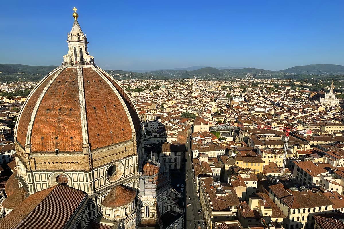 Florence Duomo view from Giotto's Tower