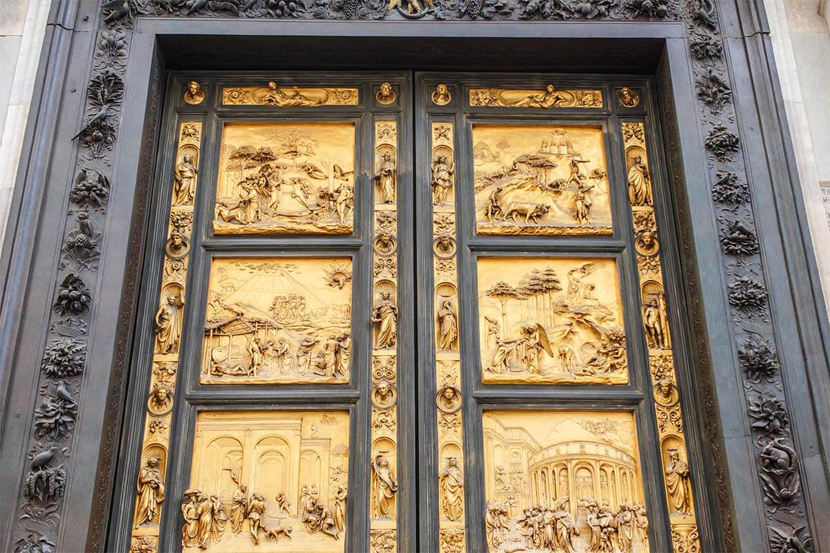 Gates of Paradise - Eastern Doors of St John's Baptistery in Florence