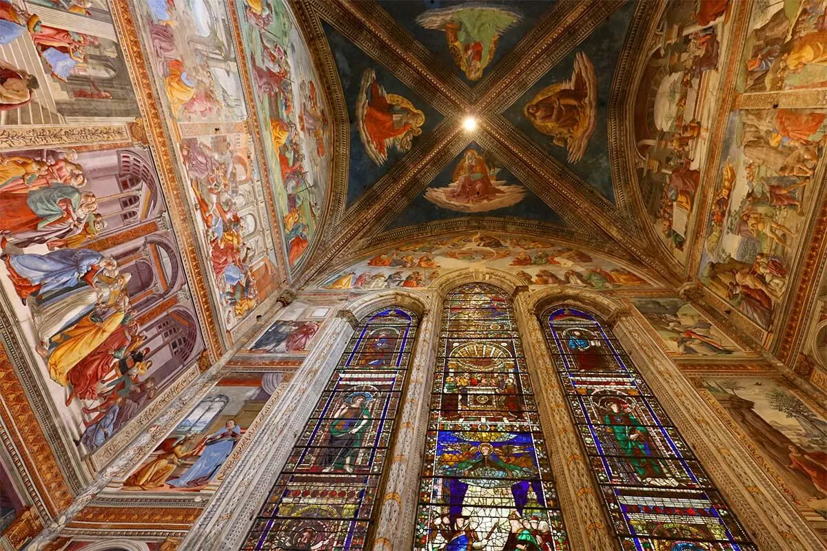 Interior of Basilica of Santa Maria Novella, Florence