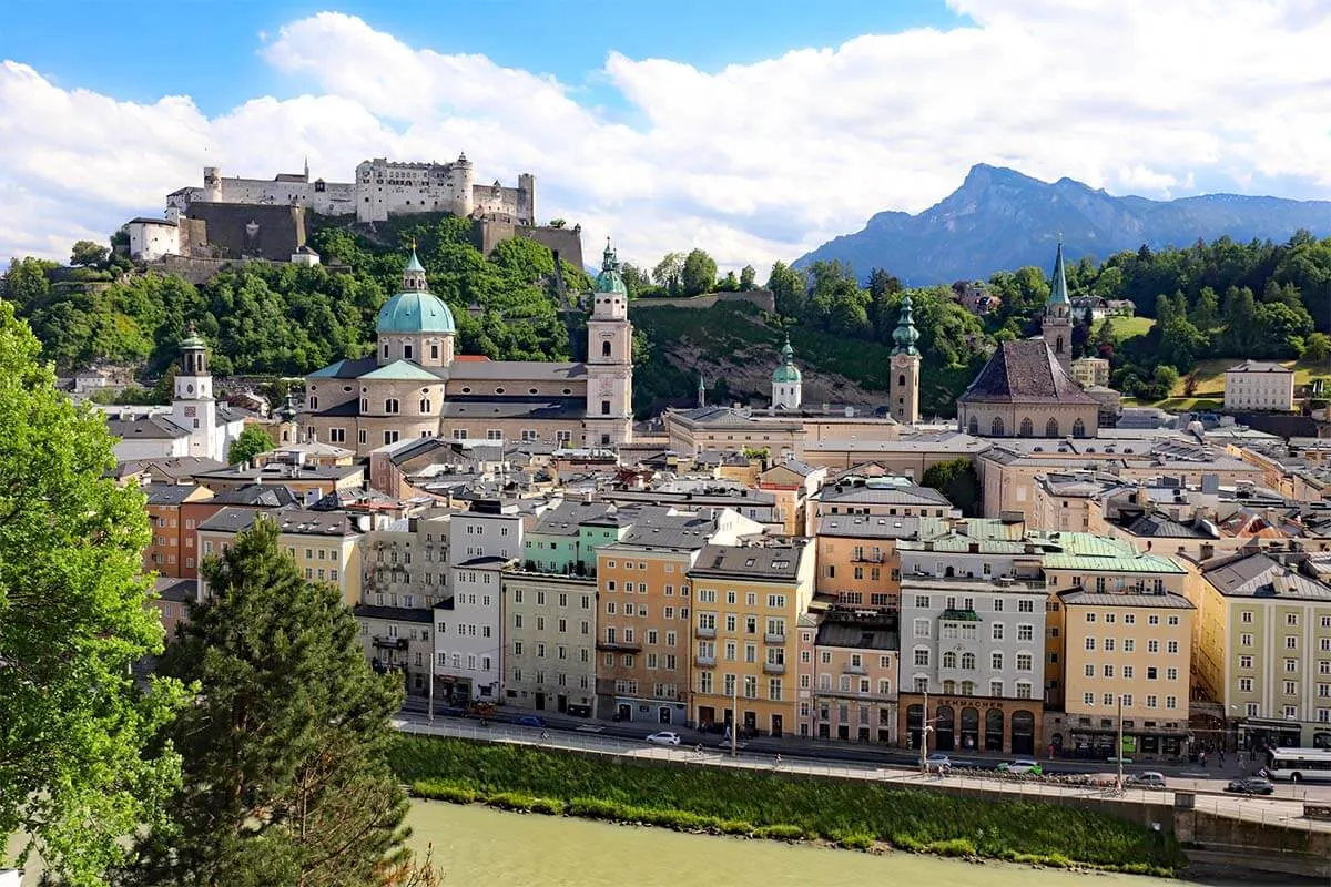 Kapuzinerberg view, Salzburg