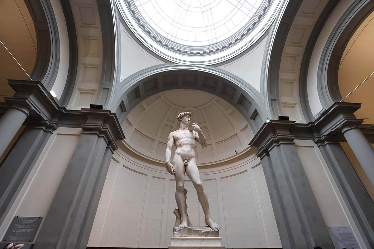 Michelangelo's David at the Accademia Gallery is among most popular things to do in Florence
