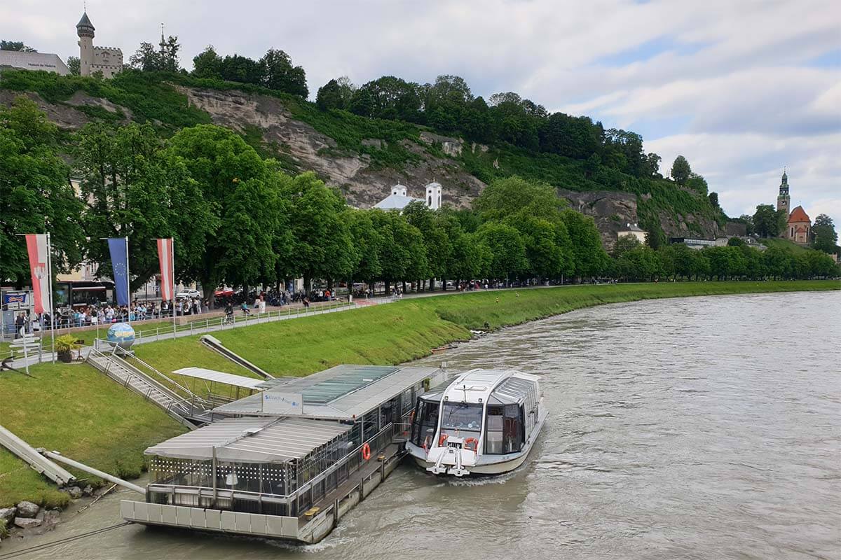 Salzach River Cruises are among most popular things to do in Salzburg
