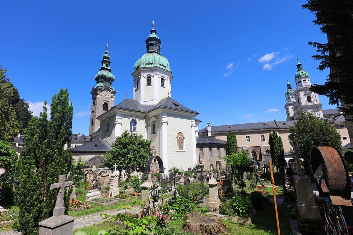 Salzburg best things to do - St Peter cemetery