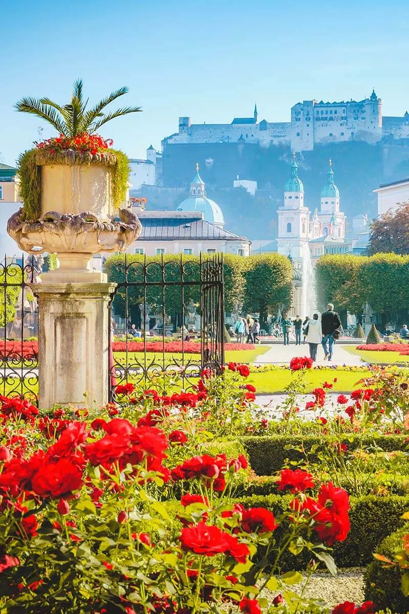 Mirabell Gardens - Salzburg day trip