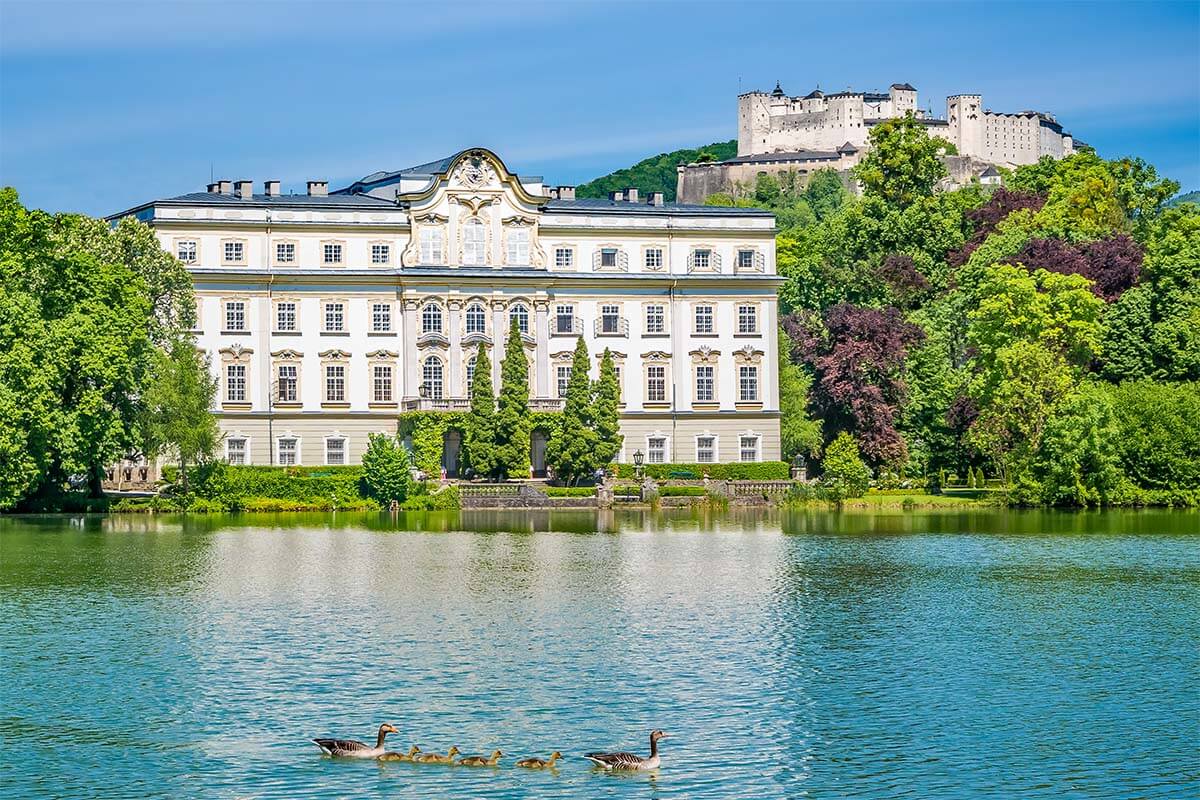 Schloss Leopoldskron near Salzburg - Sound of Music tour