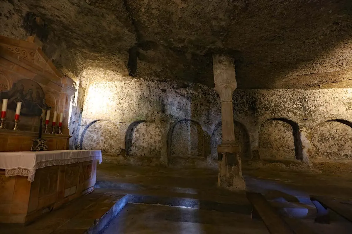 St Peter's Catacombs in Salzburg