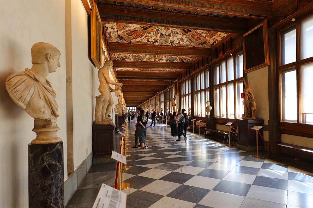 Uffizi Gallery is among top things to do in Florence