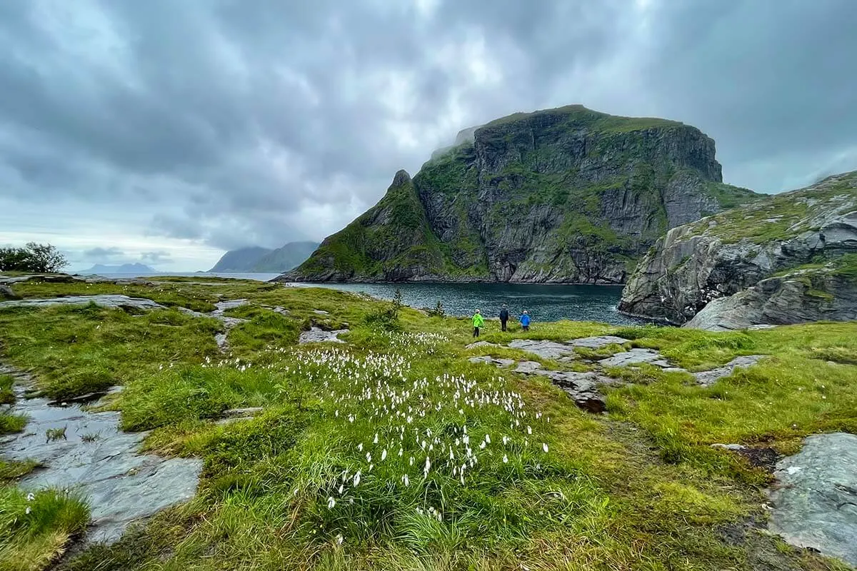 Coastal scenery at A i Lofoten