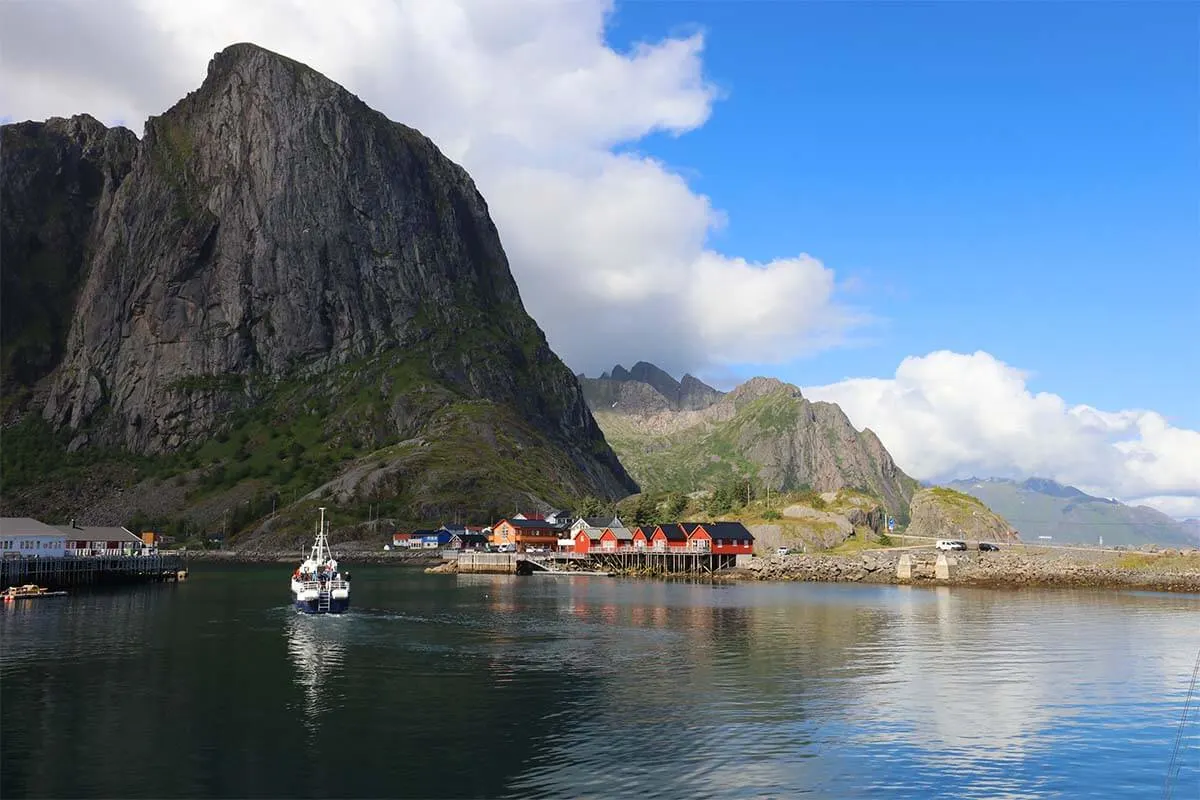 Hamnoy harbor in Lofoten, Norway