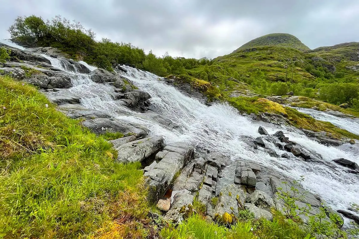 Lofoten Waterfall