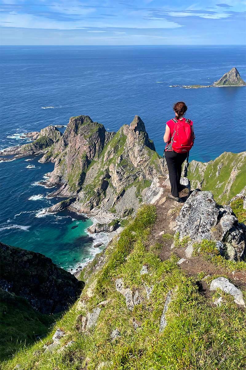 Måtind view, Andoya island on Vesteralen in Northern Norway