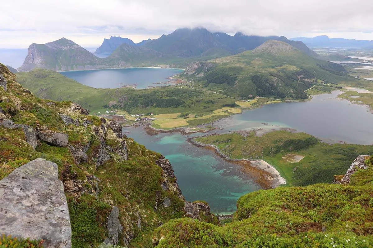 Offersoykammen view in Lofoten, Norway