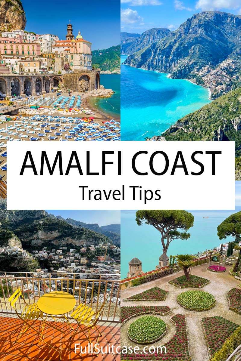 Travel tips for first visit to Amalfi Coast in Italy