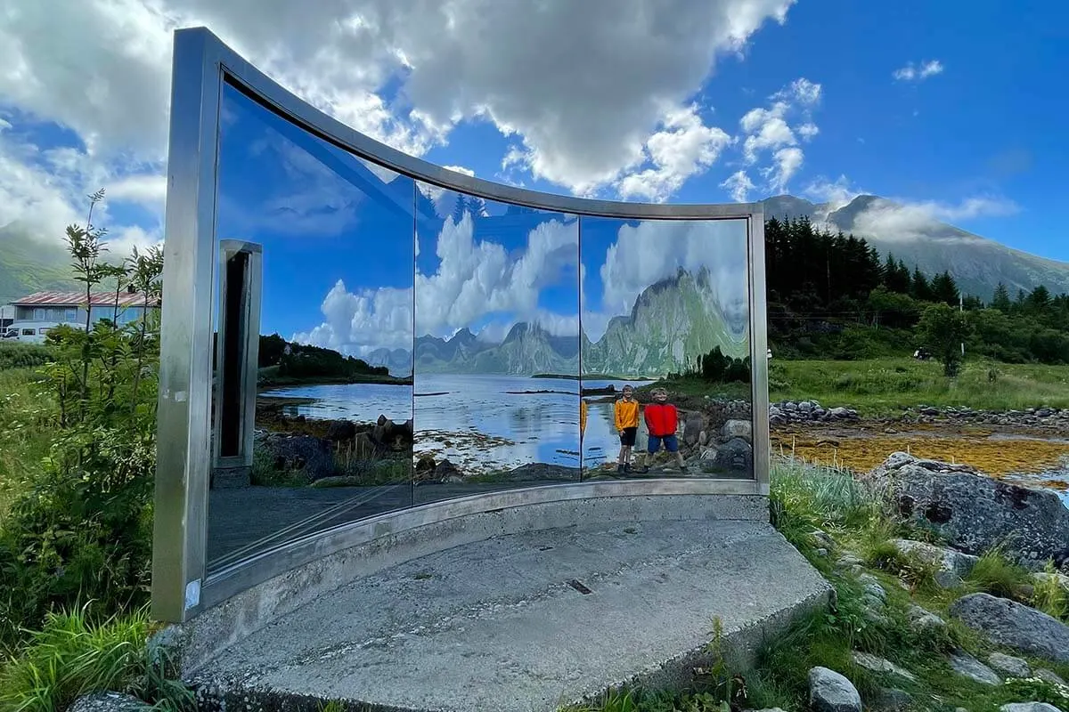Untitled (Dan Graham) Skulpturlandskap Nordland