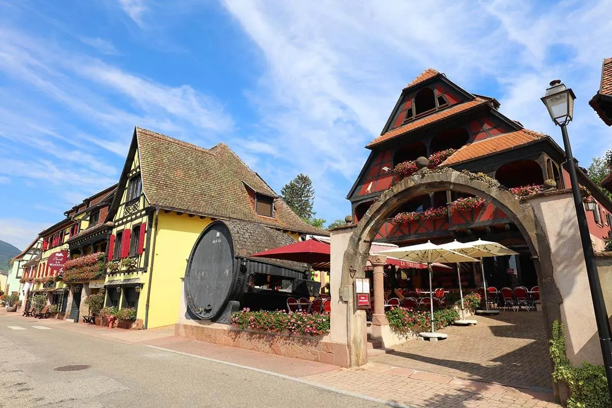 Alsace wine trail - Itterswiller village
