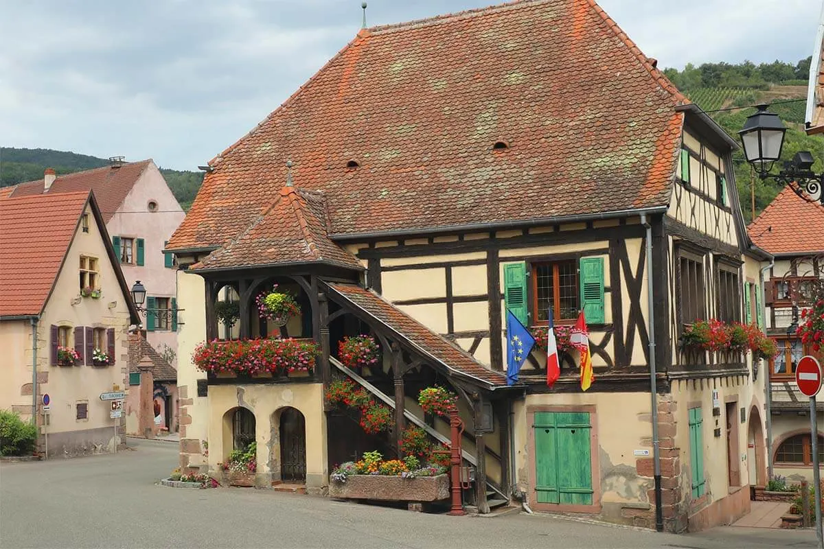 Niedermorschwihr - one of the most beautiful villages in Alsace