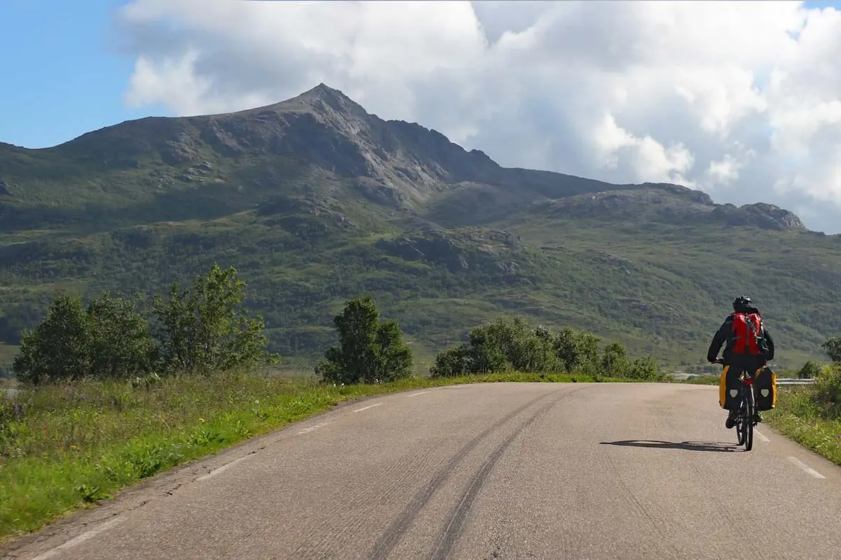 Visiting Lofoten by bike