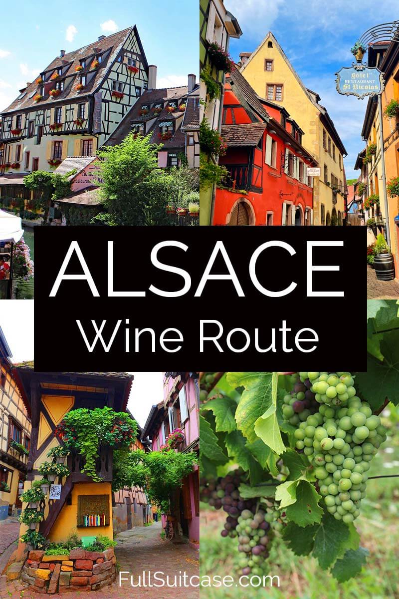 What to see on the Alsace Wine Route, France