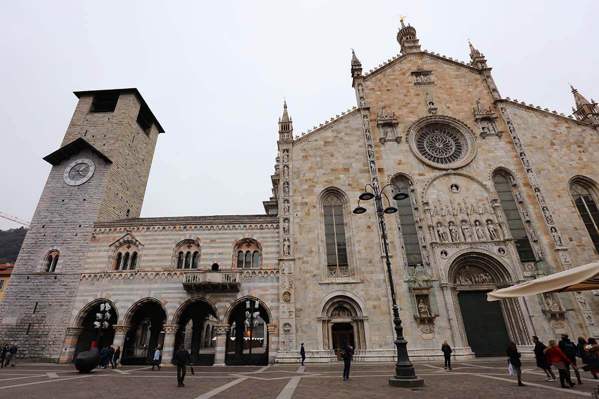 Duomo di Como - cathedral of Como town in Italy