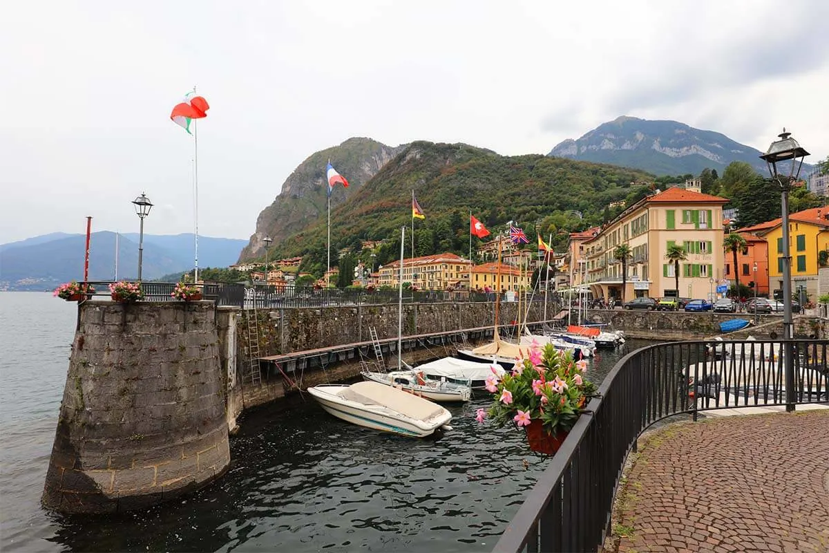 Menaggio town in Lake Como, Italy