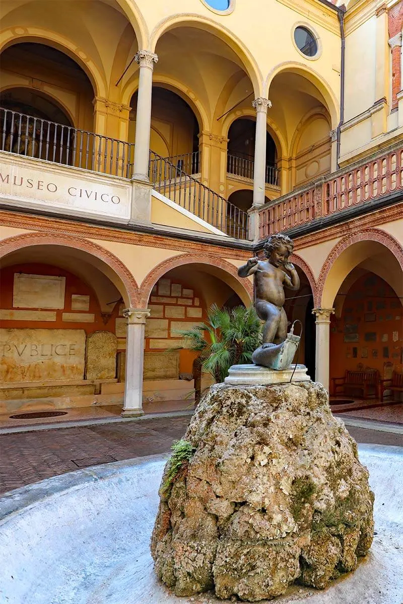 Museo Civico Archeologico in Bologna, Italy