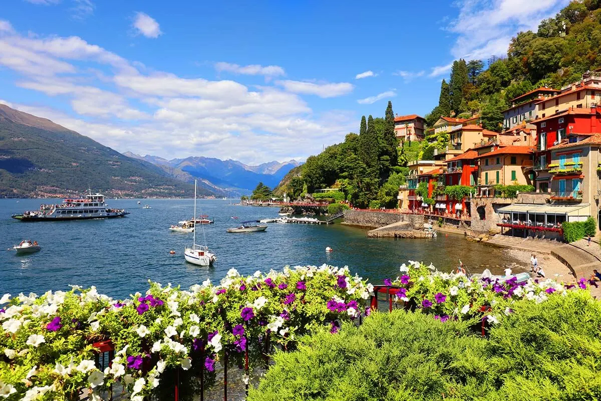 Varenna - most beautiful town of Lake Como, Italy