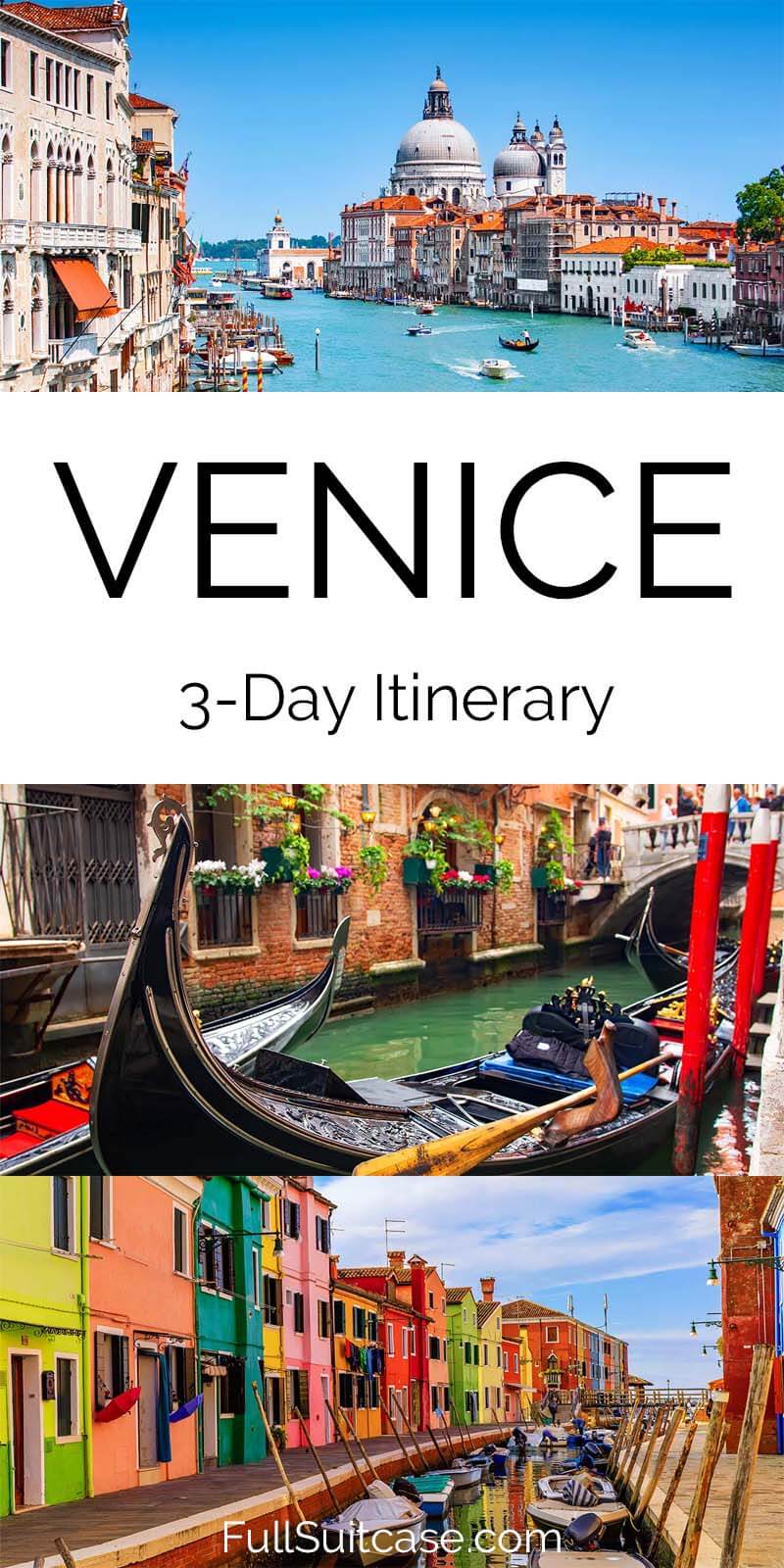 Venice 3 days itinerary
