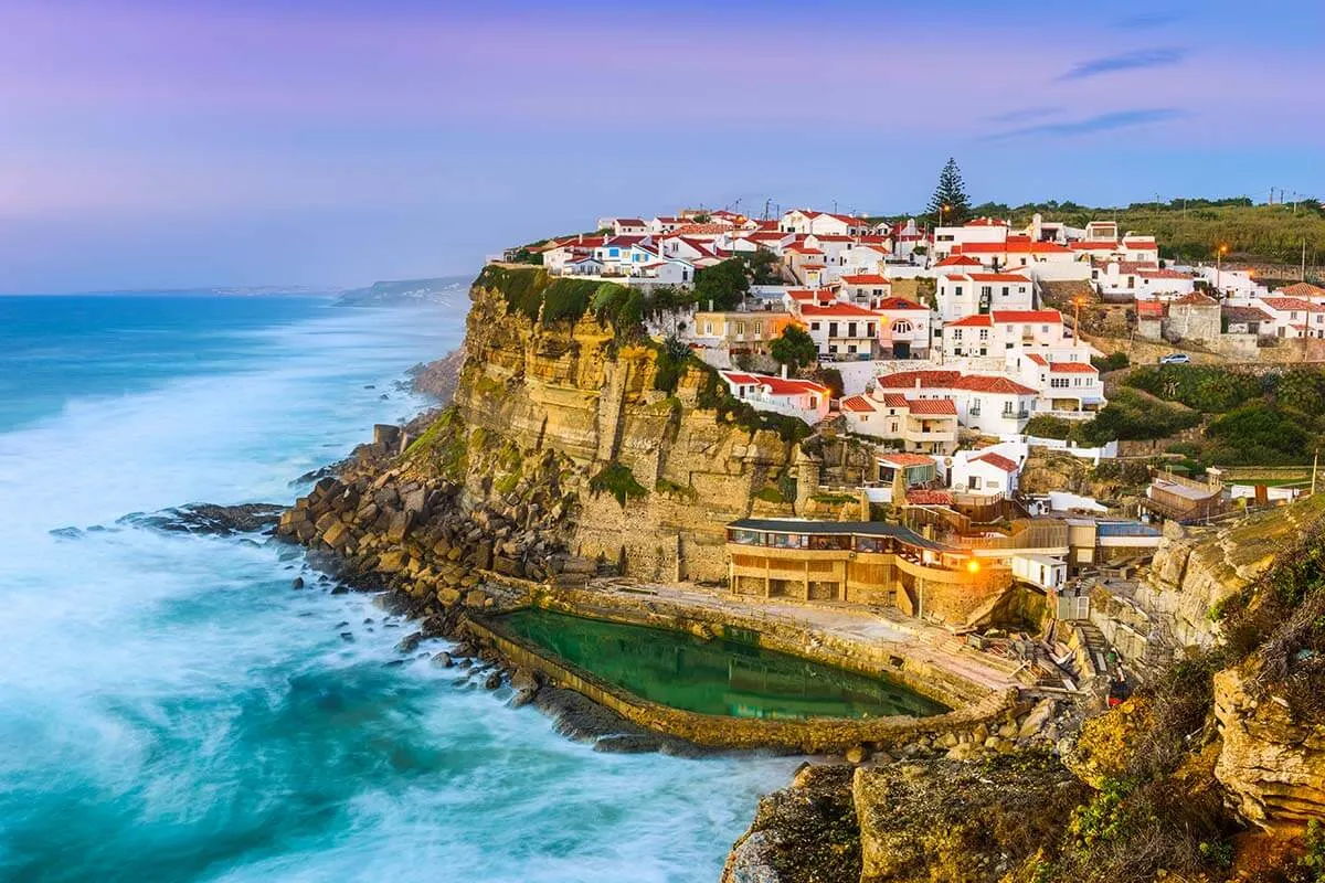 Azenhas do Mar viewpoint - best places to see near Sintra, Portugal