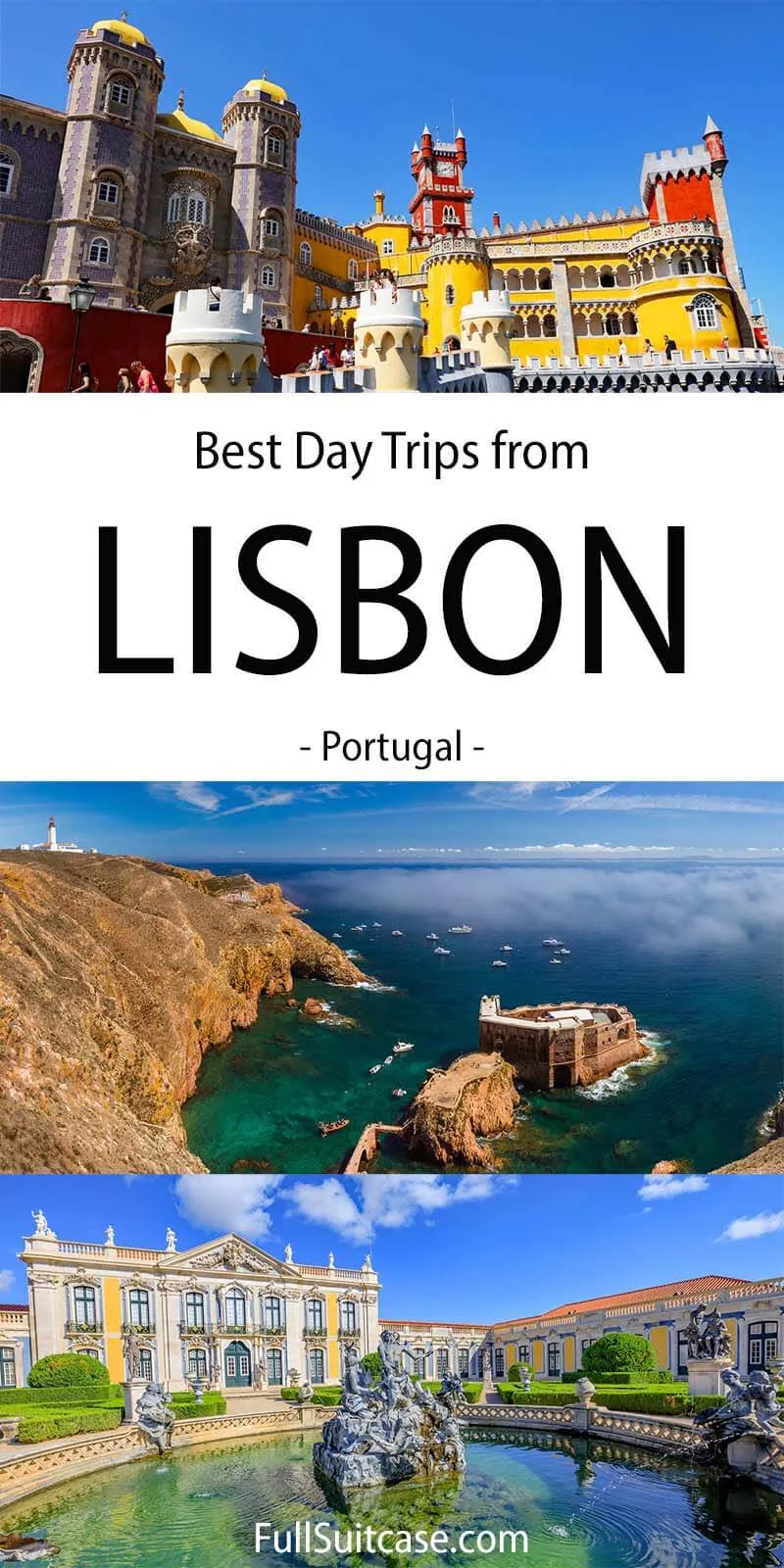 Best places to visit on a day trip near Lisbon, Portugal