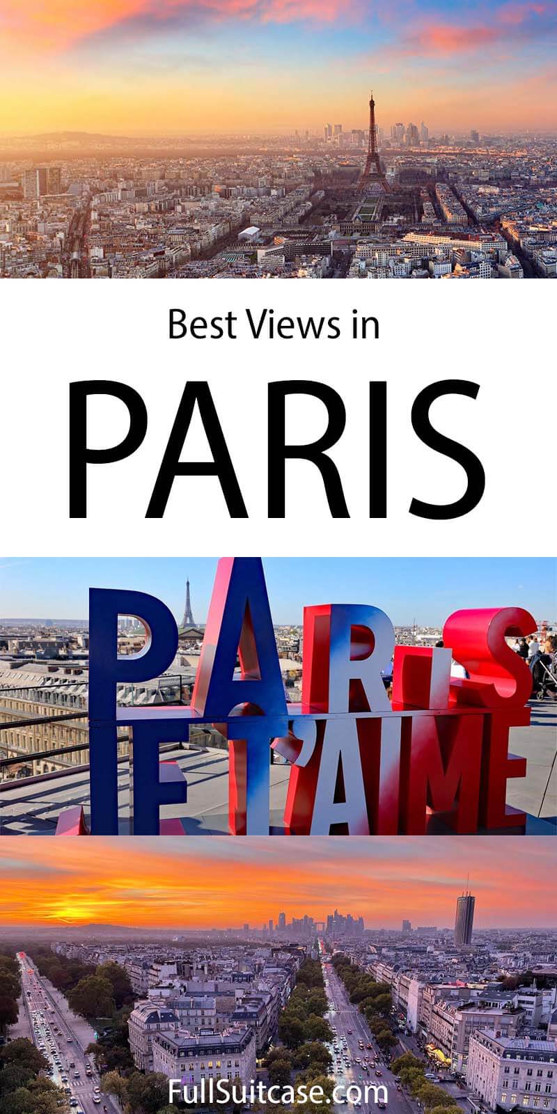 Best rooftop terraces and skyline views in Paris, France