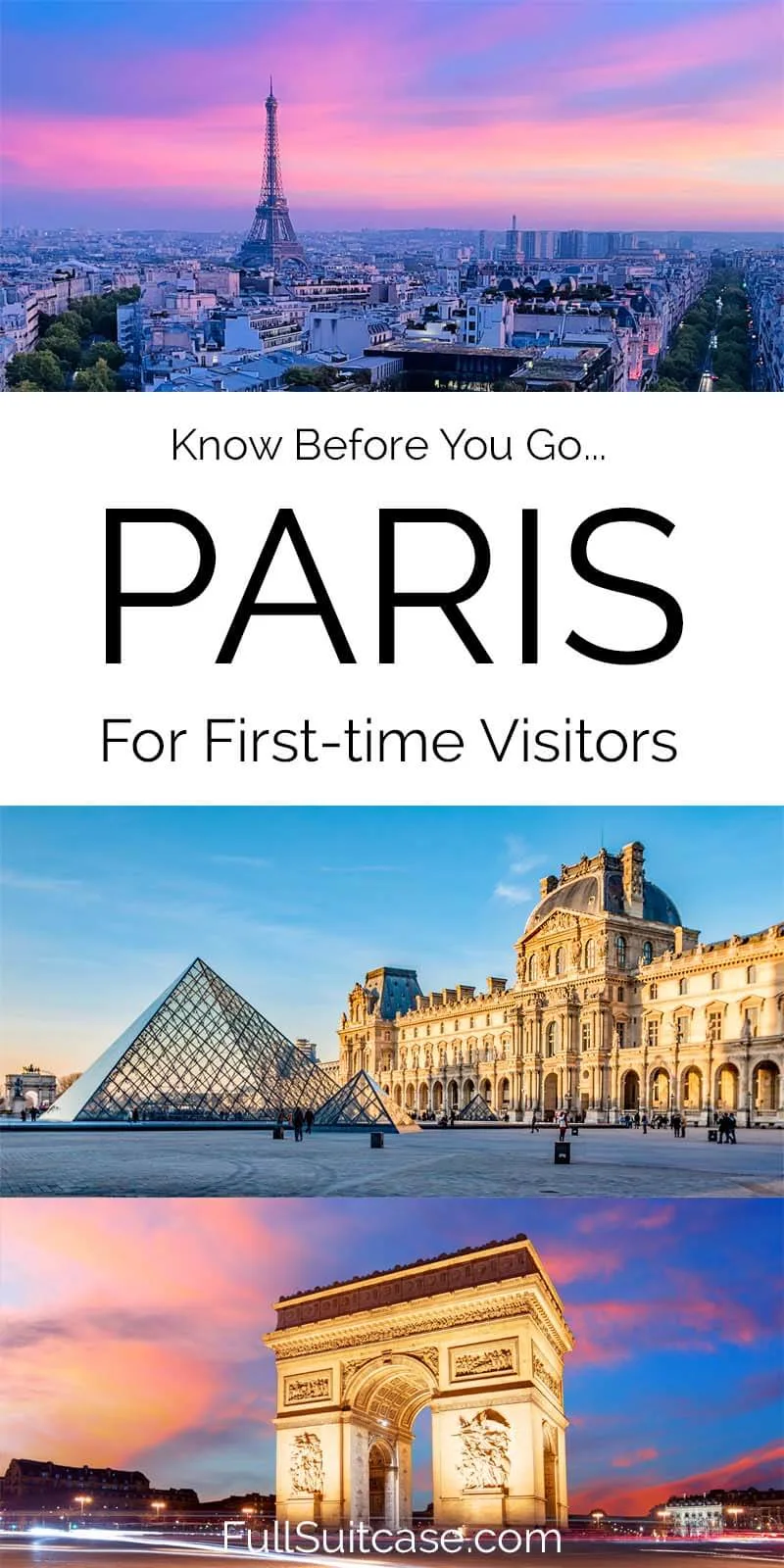 Everything that you should know before traveling to Paris for the first time