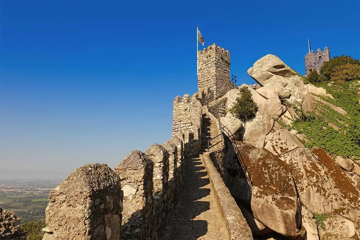 Moorish Castle in Sintra, Portugal