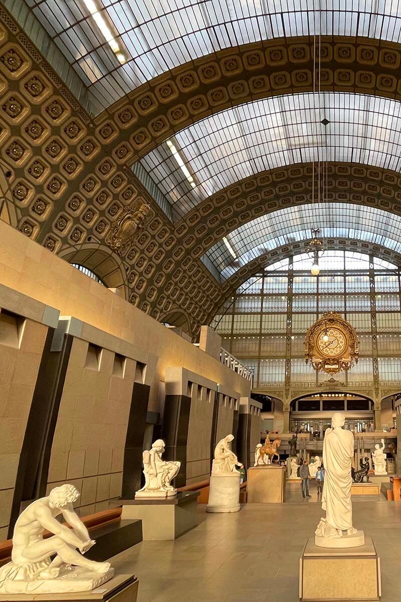 Museum d'Orsay in Paris early in the morning