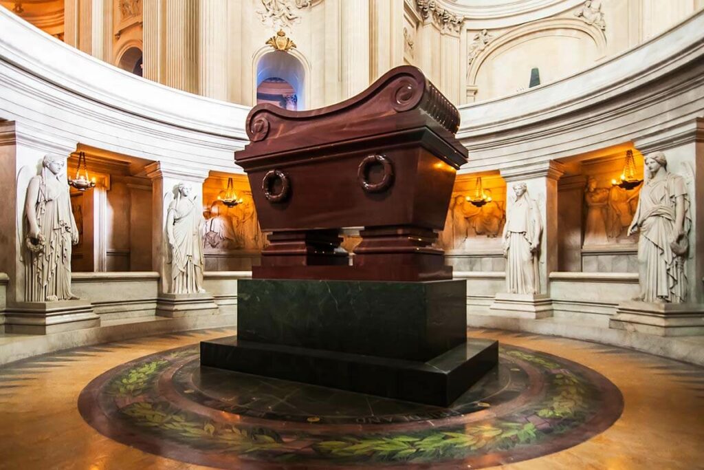 Napoleon's Tomb in Hotel des Invalides in Paris