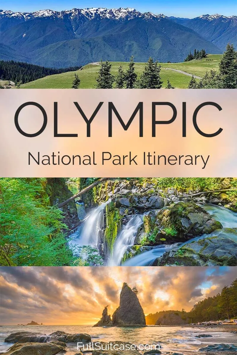 Olympic National Park travel itinerary (Washington, USA)