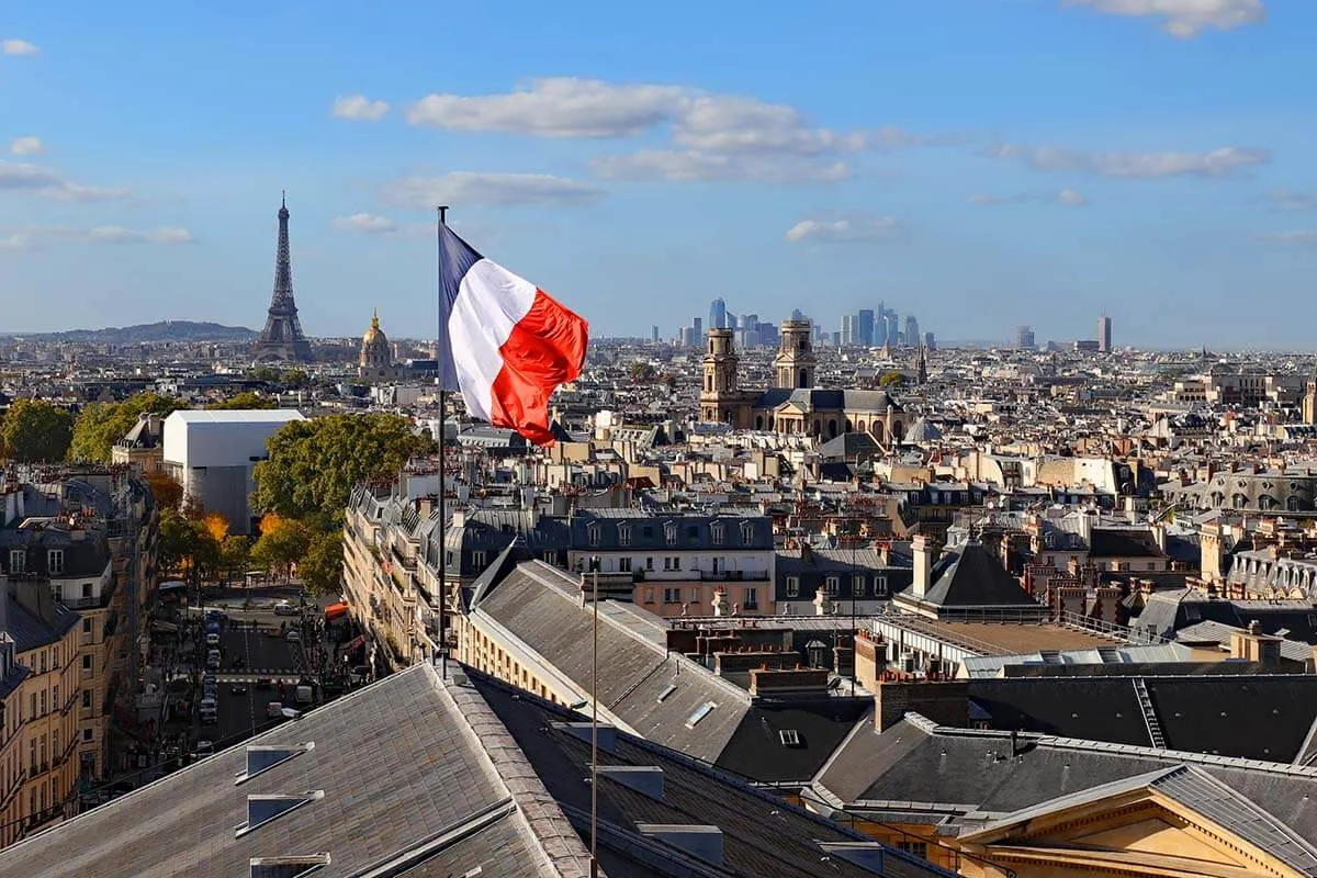 Paris Pantheon rooftop view