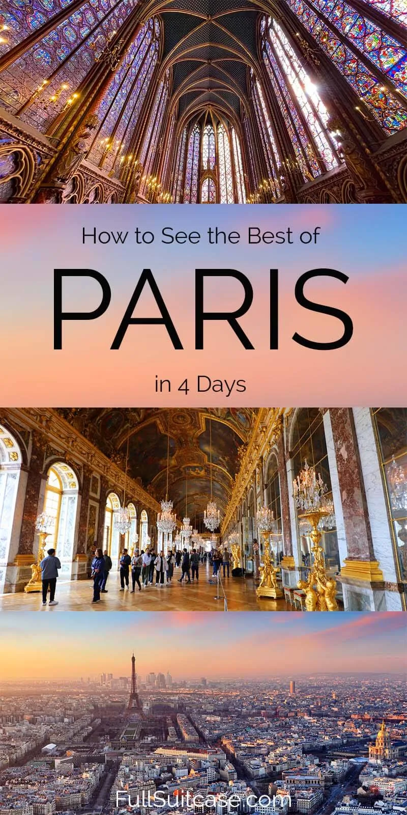 Paris in 4 days - what to see, detailed itinerary, and useful tips