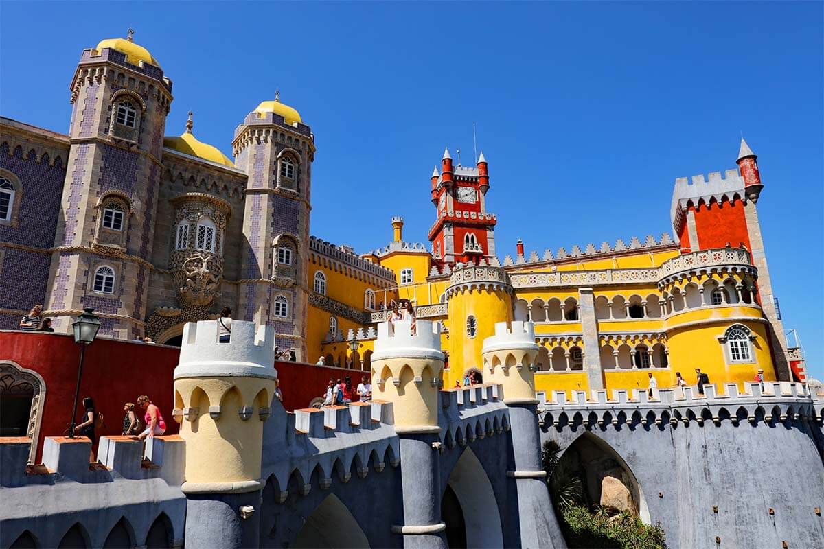 Pena Palace in Sintra - one of the best places to visit on a day trip from Lisbon