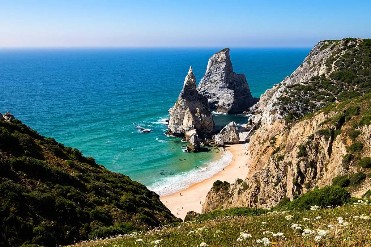 Praia da Ursa in Sintra Cascais Natural Park in Portugal