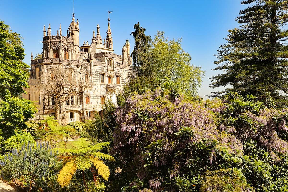Quinta de Regaleira - one of the most beautiful palaces in Sintra, Portugal