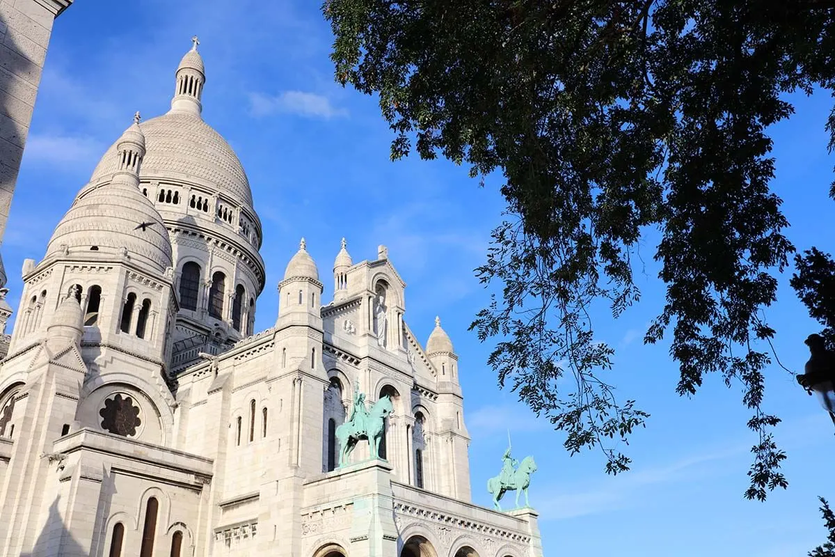 Sacre-Coeur Basilica in Montmarte, Paris