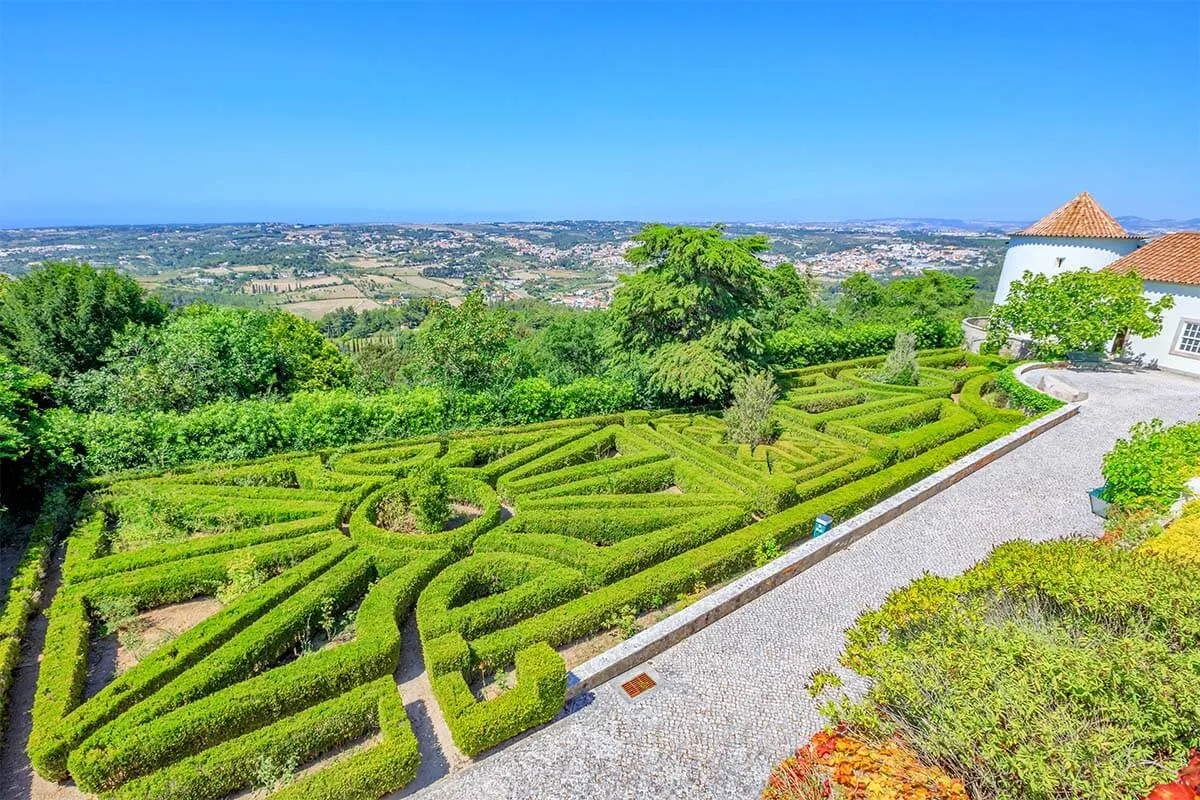 Seteais Palace Gardens in Sintra