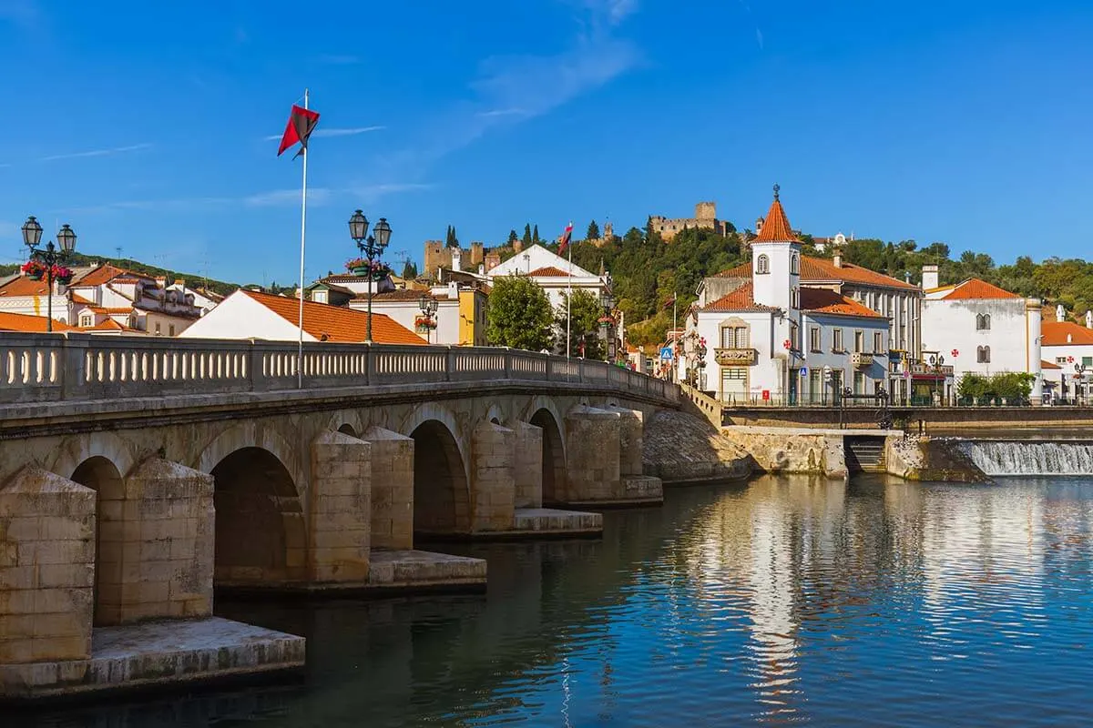 Tomar city in Portugal