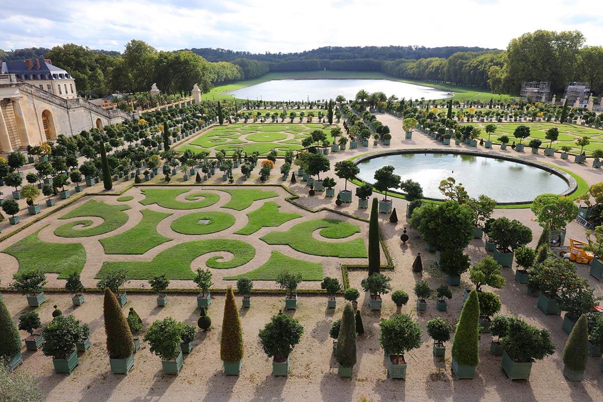Jardines de Versalles en octubre