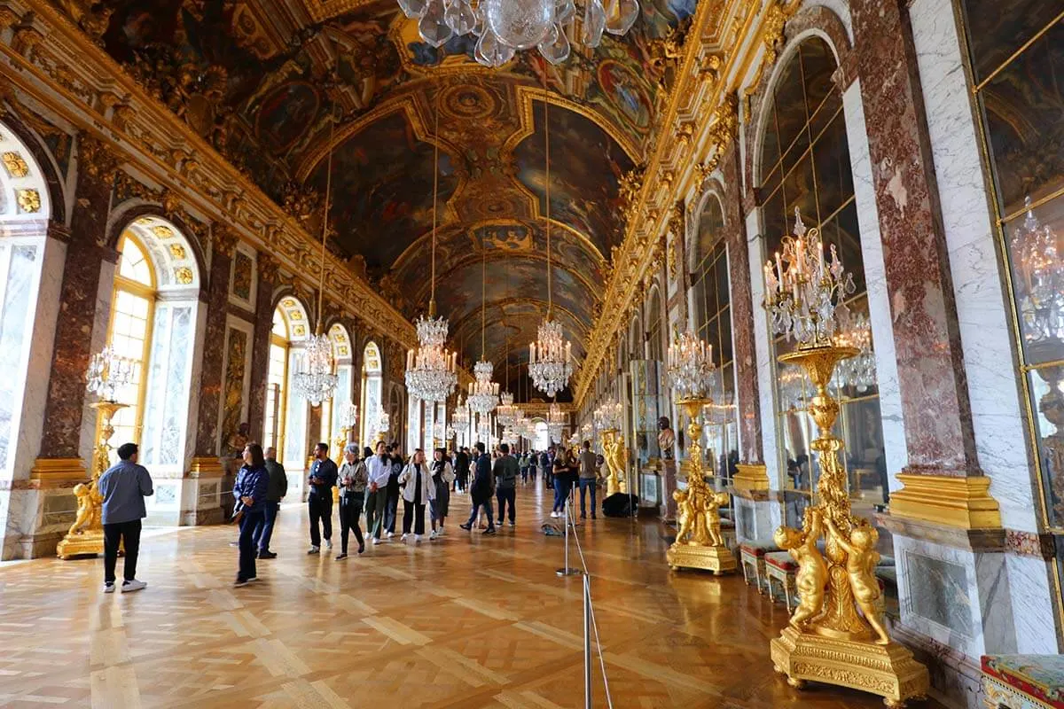 Versailles in October - not too busy